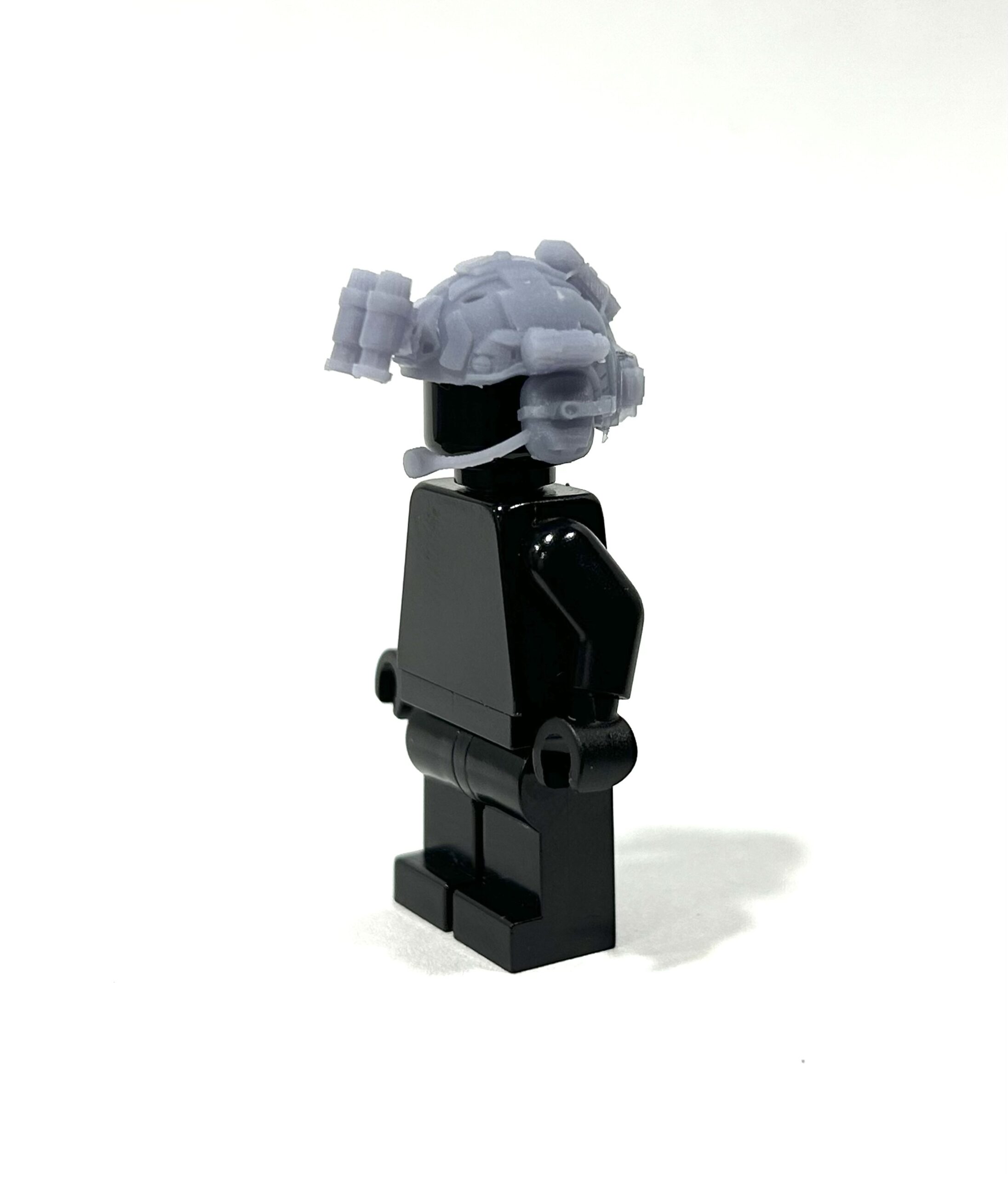 BrickRaidz SF helmet v2 for Minifigures - BRICK_RAIDZ
